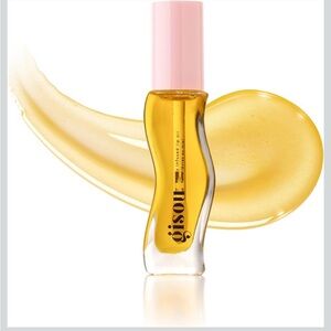 Gisou Honey Infused Hydrating Lio Oil, Nourishing Lip Moisturizer for Dry Lips.